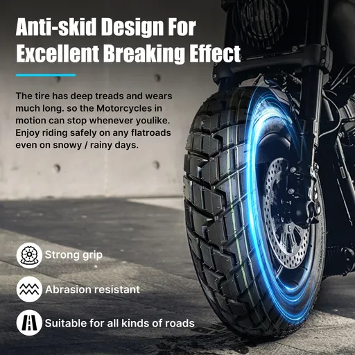 Best 100 90 x 19 Front 130 90 x 16 Rear Motorcycle Tires For